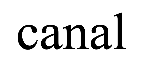 Logo for canal