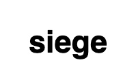 Logo for siege